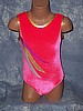 Alina - Pink Velvet Leotard