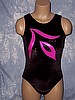 Juliana - Black Velvet Leotard