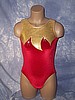 Veronica - Red Velvet Leotard