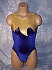 Veronica - Blue Velvet Leotard