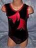 Krista - Black Velvet Leotard