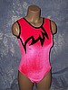 Alexia - Hot Pink Velvet Leotard
