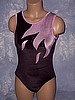 Oksana - Black Velvet Leotard
