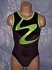 Milana - Black Velvet Leotard
