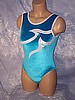 Marissa - Teal Velvet Leotard